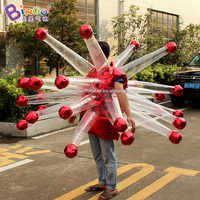 Costumes de dessin animé gonflables en PVC Costume gonflables de fête Discothèque Costumes gonflables géants pour adultes Parade