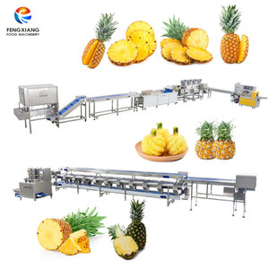 Customized Pineapple <b>Food</b> <b>Line</b> Pineapple Washing Peeling Cutting Drying Packing Machine for Pineapple <b>Process</b> Plant - Product Image 1