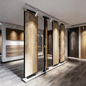 Espositore Girevole a 600 Ripiani per Pavimenti in Legno, Supporto Scorrevole per Ceramica e Granito, per Vetrine e Showroom di Piastrelle - Product Image 4