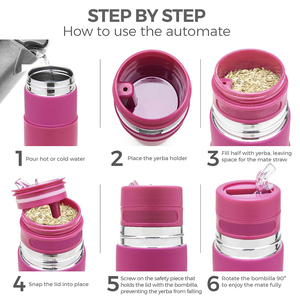 Fuboom 500ml Bouteille thermos sous vide <span class=keywords><strong>en</strong></span> <span class=keywords><strong>acier</strong></span> inoxydable à double paroi Nouvelle mise à niveau Vente chaude <span class=keywords><strong>en</strong></span> Argentine avec peinture <span class=keywords><strong>en</strong></span> caoutchouc - Product Image 4