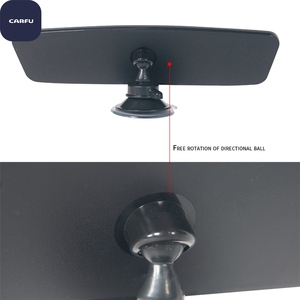 CARFU Universal 7.8/9 Inch Interior <b>Clip</b>-on Wide Angle Abs+glass Rear View <b>Mirror</b> Reduce Blind Spot Effectively for Car Suv - Product Image 5