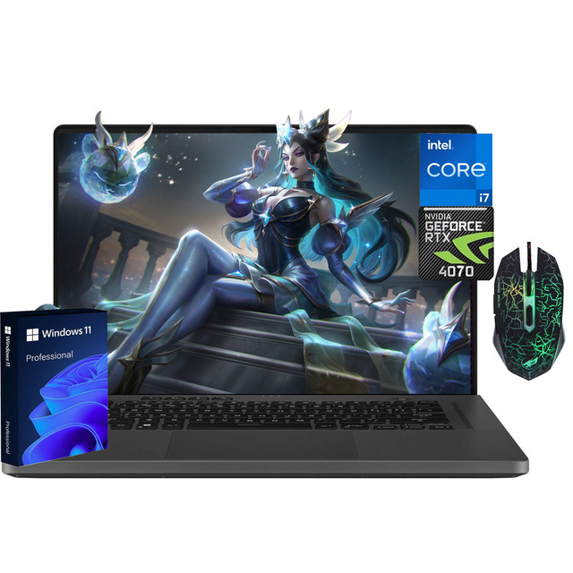 16-Inch IPS Gaming Laptop with Intel Core I7 RTX 4060 up to 32GB DDR4 RAM 2TB SSD Win 11 Operating System New Aluminium Body