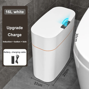 Hot Sale Cozinha Automática Inteligente Carregamento Portátil Lixo Poeira De Lixo De Plástico Pode Lixo Inteligente Caixas De Resíduos - Product Image 6