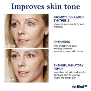 Marque privée Peptide de cuivre bleu Anti-rides réparation éclaircissant éclaircissant noir peau lueur <span class=keywords><strong>crème</strong></span> pour le <span class=keywords><strong>visage</strong></span> - Product Image 4