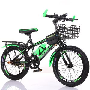 Vélo de montagne 18-20-22-24-26 pouces pour garçons de 7 à 18 ans, élèves du primaire, à une vitesse, avec panier, cadre en acier confortable - Product Image 2