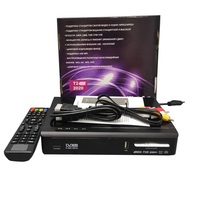DVB S2/T2/सी H.265 HD 1080P उपग्रह टीवी रिसीवर DVB S2 T2 H.264 डिकोडर एसटीबी Dvb-S2 वाईफ़ाई के साथ यूएसबी डोंगल