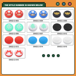 Fabrika toptan anahtarı <span class=keywords><strong>2</strong></span> başparmak sapları silikon Thumbstick Caps Joystick kapak için Nintendo anahtarı <span class=keywords><strong>2</strong></span> vaka - Product Image 6