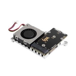 Scheda Adattatore PCIe M.2 Mini Waveshare per Raspberry Pi 5a Generazione, Espansione SSD con Dissipatore di Calore, Protocollo NVME, 180 Giorni - Product Image 4