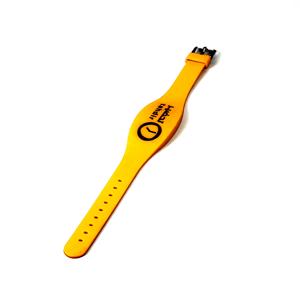 Bracelet NFC passif longue portée GSC 860-960 MHz avec norme ISO, bracelet RFID programmable en silicone pour la sécurité des festivals - Product Image 1