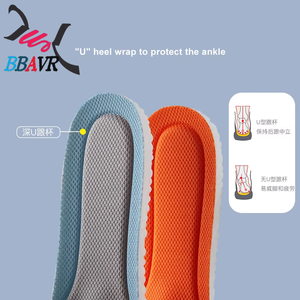 Semelles intérieures de sport super douces pour hommes et femmes, absorbant la transpiration, désodorisantes, vente en gros - Product Image 2