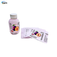 Hologramme en or imprimé sur mesure étiquette perforée d'enveloppe de film rétractable de manchon thermorétractable en PVC PET pour la boisson de soda boisson bouteille de vin