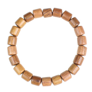 Pulsera de Madera de Palisandro Birmano con Cuentas en Forma de Barril de 22x8mm y 28x6mm, Joyería Unisex para Uso Diario, Coleccionable - Product Image 5