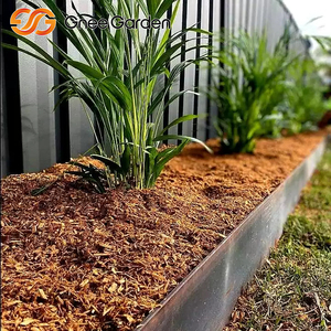 GNEE Bordure de jardin rustique en rondins pour aménagement paysager naturel - Product Image 4