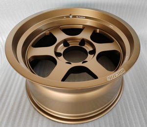 Jantes en alliage d'aluminium classiques 4x4 tout-terrain bronze 6*139.7/114.3/ <span class=keywords><strong>ET</strong></span>-10 pour voitures de <span class=keywords><strong>sport</strong></span>, jantes de 15 pouces 5X100 - Product Image 5