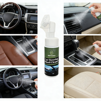 Spray Nettoyant Sans Eau pour Voiture Marque Blanche – Éliminateur de Taches Extérieur et Intérieur Auto – Brillance et Protection – 250ml 1:10
