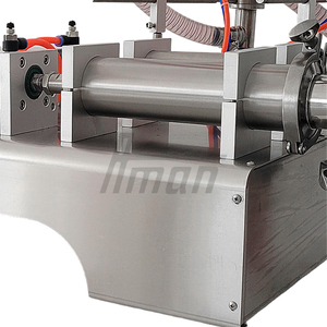Semi Automatic Filling Machine 100ml Double Head Horizontal Pneumatic Bottles Vials Glass Ketchup Milk Honey Peanut Butter - Product Image 5