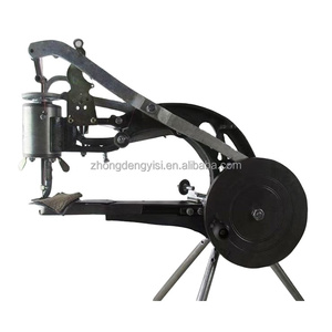 Machine à coudre industrielle à tête simple, manuelle ou électrique, à bras cylindrique, à une aiguille, de type traditionnel, pour la réparation de sacs, de vêtements et de chaussures - Product Image 1