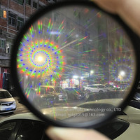 Filtre CPL de Diffraction avec Fonction Anti-buée 77MM – Filtre Couleur pour Effets Spéciaux Photo et Caméra