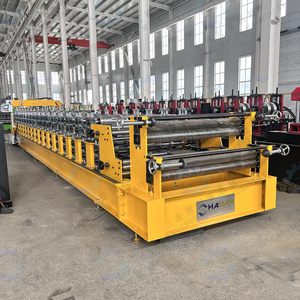 เครื่องขึ้นรูปเหล็กแผ่น Hauan Machinery ขนาดความกว้างป้อนวัสดุ 1200 มม. ความหนา 0.3-1.0 มม. สำหรับทำกระเบื้องเหล็กเคลือบสีสำหรับหลังคา - Product Image 3