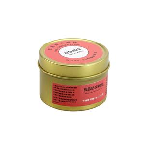 Bougie de prévention des catastrophes d'urgence 50g 80g en métal, sans fumée, coupe-vent, éclairage de survie en extérieur - Product Image 1