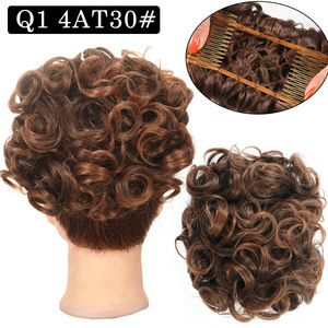 <span class=keywords><strong>Chignon</strong></span> Afro Bouclé Synthétique Effet Coiffure Désordonnée pour Femme - Product Image 5