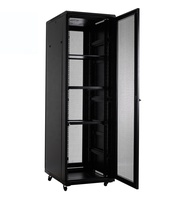 Armoire de serveur réseau sur pied LE 19 pouces 18U-42U, protection IP20, acier laminé à froid SPCC, rack de centre de données 800 mm