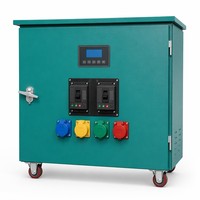 Armoire de commande de synchronisation Haowei HWTQ-400 de haute qualité, 380V 400V, triphasée, 5 fils, IP54, en acier inoxydable pour plateforme offshore