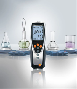 New Testo 735-1 0560 7351 3-channel High Accuracy Temperature Measuring Instrument with Data <b>Logging</b> & Pc Interface - Product Image 6