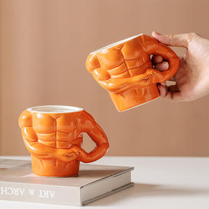 יצירתי 330 מ "ל צורה גוף גוף גוף חזק שרירים קרמיקה ספל - Product Image 3