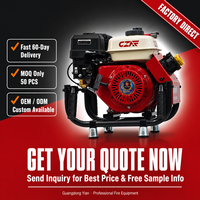 Pompe à Incendie Centrifuge Portable Haute Pression 6L/s 37m de Hauteur de Refoulement OEM ODM pour la Lutte Contre les Incendies Forestiers et les Secours d'Urgence