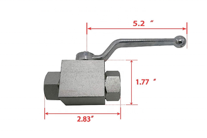 Sistemas hidráulicos para maquinaria <span class=keywords><strong>de</strong></span> construcción, válvulas <span class=keywords><strong>de</strong></span> bola hidráulicas <span class=keywords><strong>de</strong></span> alta presión <span class=keywords><strong>de</strong></span> dos y tres vías - Product Image 3