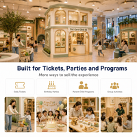 Parque Infantil Interior, Hospital, Clínica Comercial de Cuidado de Mascotas, Mostrador para el Hogar, Fachada de Ventana, Listo para Exportación, Proyecto FEC