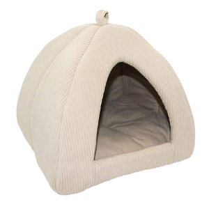 1 Stück Umweltfreundliches Winter-Katzenbett im Iglu-Stil, Großes Niedliches Haus-Nest für Wohnungskatzen - Product Image 3