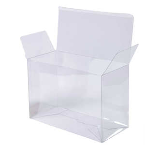 Premium Clear <strong>Plastic</strong> ETB Protector Case 0.50mm Thick Clear Collection <strong>Box</strong> for Food Packaging and Gifts - Product Image 3