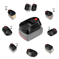 Adaptateur de batterie Li-ion convertir pour outil électrique de marque batteries 18V-20V en différentes batteries d'outil de perceuse sans fil convertir