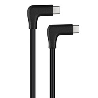 Glory Mark-cable de la mejor calidad para conector 3,1 tipo c macho a C macho, doble codo, línea de datos 10g, Oculu S Quest 3m 5m Ar Vr, línea de datos