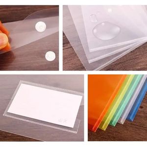 กระเป๋าใส่เอกสารพลาสติกใสสำหรับใส่เอกสารและเครื่องเขียน - Product Image 5