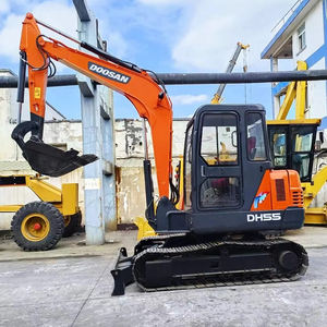 Offre Spéciale – Mini-Excavatrice sur Chenilles d'<span class=keywords><strong>Occasion</strong></span> Doosan DH55-7 de 5 Tonnes – Compacte et Flexible pour Aménagement Paysager – Prix Usine – Digger d'<span class=keywords><strong>Occasion</strong></span> - Product Image 1