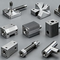 Pièces en acier inoxydable sur mesure usinées par CNC avec usinage par électroérosion à fil, fraisage, tournage, perçage, brochage et placage