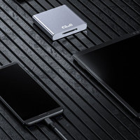 Lecteur de carte de caméra externe CFexpress type-B USB3.1 Type C Gen 2 10Gbps Installation rapide pour carte de Type CF