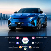 Haute brillance couleur automobile Wrap Film PVC vinyle voiture Wrap Film AX voiture Films air bulle libre Wrappi voiture autocollants
