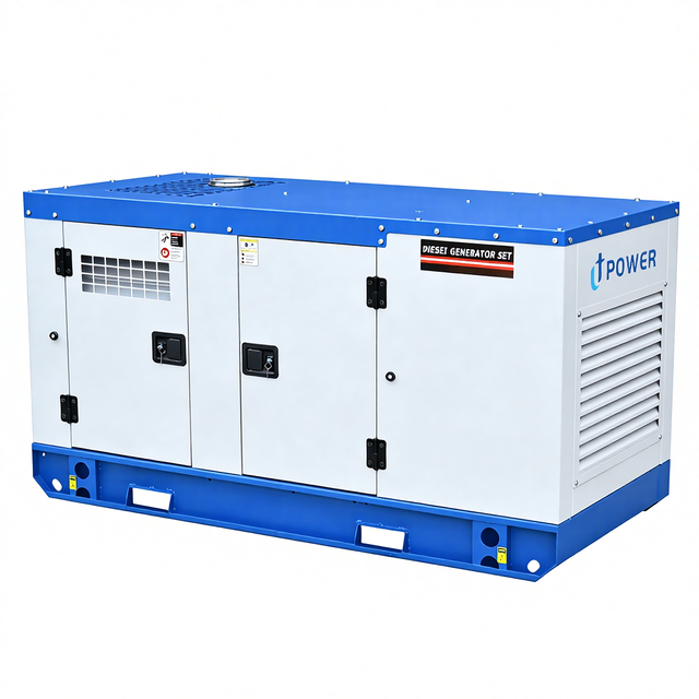 30kw-300kw Silent Diesel Generator 3-Phase Standby Open Frame Trailer Type Remote Start 60Hz 220V Rated Voltage ATS