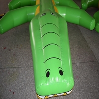 HUAAO HA-ey Flying Fish, jouet aquatique gonflable pour adultes, haute qualité, bâche en PVC de 0,9 mm, capacité de 100 à 500 kg, 5 à 20 passagers