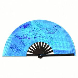 Nouveauté : Éventail en plastique polyester imprimé UV Guansen pour le Nouvel An chinois, Noël, Diwali, les fêtes et les cadeaux - Product Image 2