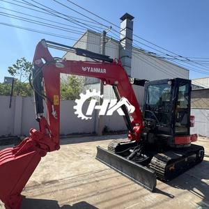HANG KUI <span class=keywords><strong>YANMAR</strong></span> 55 5.5ton 90% baru asli Janpan dibuat dengan EPA,CE pertanian murah digunakan Yanmar55 ekskavator untuk menggali - Product Image 3
