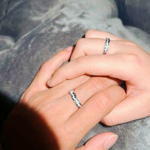 Anillo De Acero Inoxidable Romantic <b>Couple</b> <b>Ring</b> Luminous Fluorescent <b>Ring</b> Glow in the Dark Lover <b>Ring</b> for Men Women Gift - Product Image 6