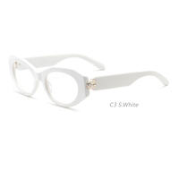Monture optique unisexe en acétate faite à la main, design tendance, ornée de diamants, modèle 25248 2026