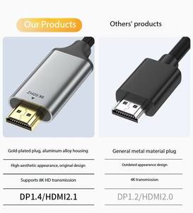 Câble DP 8K 60Hz avec blindage en nylon tressé, conducteur en cuivre sans oxygène, garantie 12 mois, <span class=keywords><strong>adaptateur</strong></span> pour carte graphique PC/moniteur/téléviseur - Product Image 2