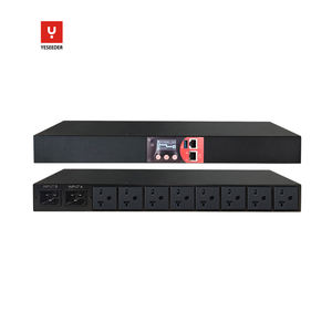 बुनियादी ट्स + स्मार्ट pdu 250v <span class=keywords><strong>20a</strong></span> NEMA6-20R 8 पोर्ट ऑटो पावर स्विचिंग डुअल इनपुट Mqt Sunmp - Product Image 1