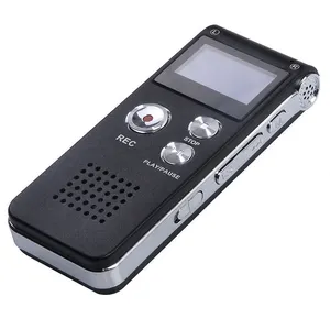 Gravador de voz sk012 com tela portátil, gravadores de voz digital 8gb, venda quente